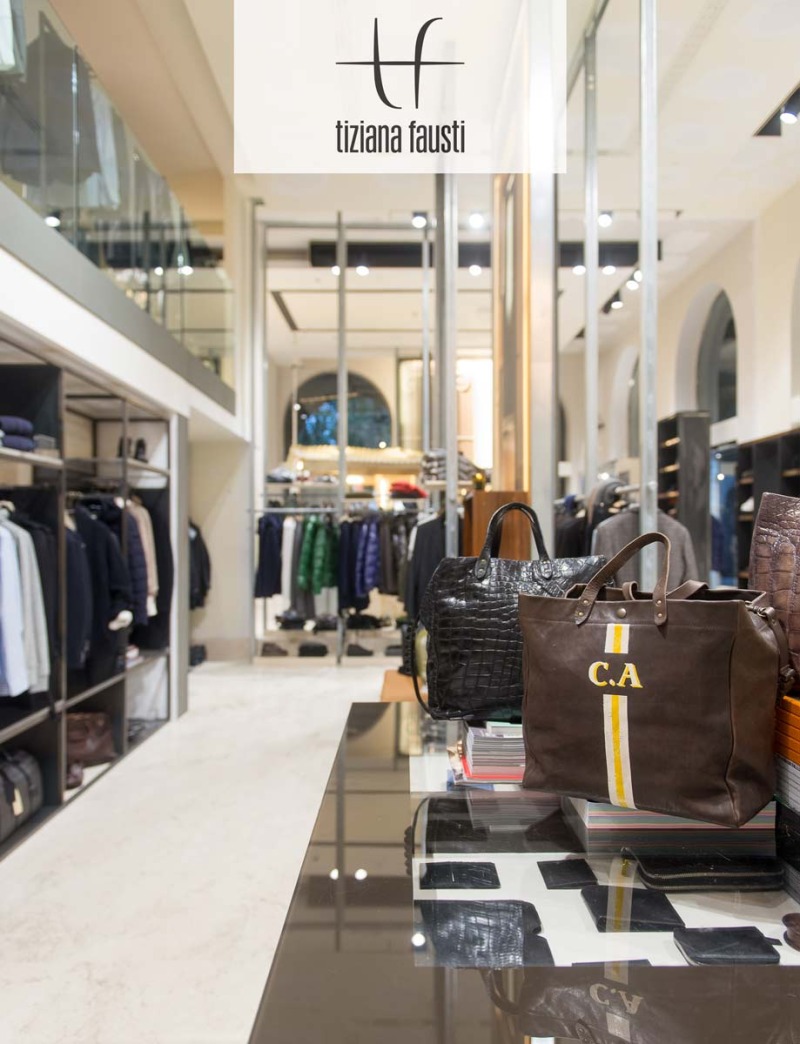 Immagine interno negozio tiziana fausti bergamo