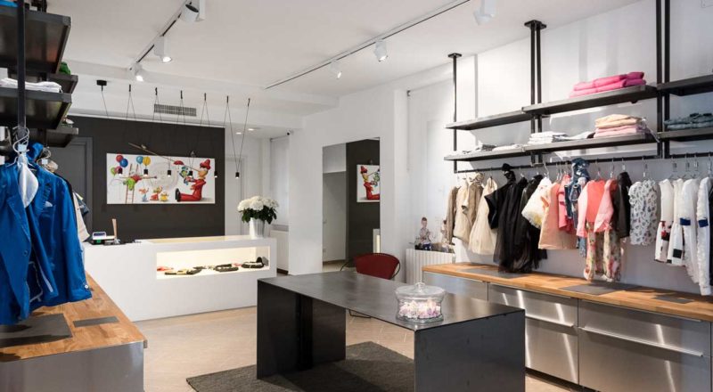 Interno negozio banbino negozio fate e folletti trezzo bergamo